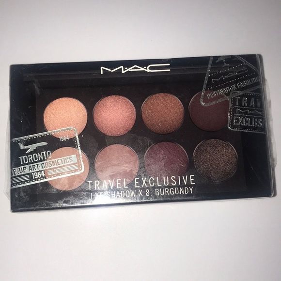 MAC Travel Exclusive Eyeshadow Palette BURGUNDY - Picture 3 of 4